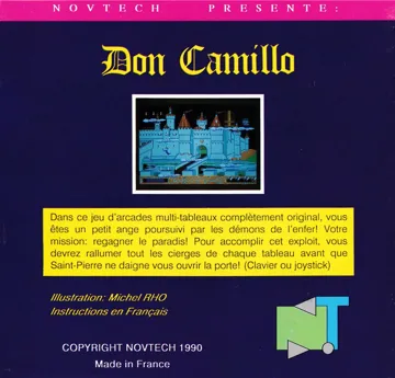 Dom Camillo (F) (1987) box cover back